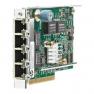 Сетевая Карта HP PCI Express Quad Port Gigabit Server Adapter FlexibleLOM 4x1Гбит/сек 4xRJ45 LP PCI-E8x 2.0 For Gen8(629135-B21)