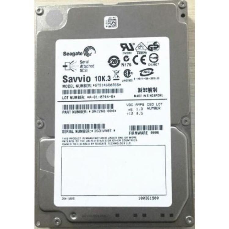 Жесткий Диск Seagate Savvio 10K.3 146,8Gb (U600/10000/16Mb) 6G SAS 2,5"(ST9146803SS)
