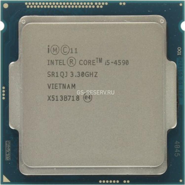 Процессор Intel Core i5 3300(3700)Mhz (5000/L3-6Mb) Quad Core 84Wt Socket LGA1150 Haswell(i5-4590)
