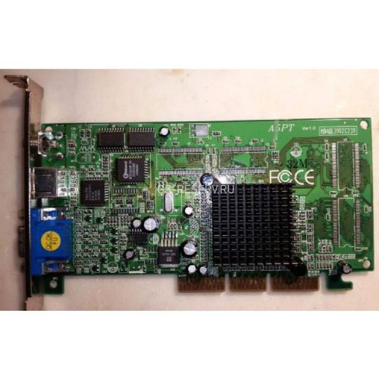 Видеокарта PowerColor ATI Rage128ProGL 32Mb 64Bit SDR AGP4x(A5PT)