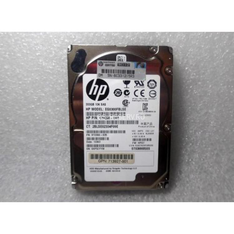 Жесткий Диск HP (Seagate) Savvio 10K.5 ST9300605SS 300Gb (U600/10000/64Mb) 6G SAS 2,5" For Gen8 Gen9 Gen10(693569-001)
