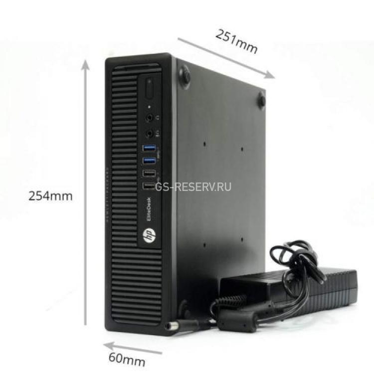 Системный Блок HP EliteDesk 800 G1 USDT Intel Core i5-4590S 3,7Ghz/ iQ87/ 4(16)Gb SO-DIMM DDRIII/ Video / HDD 500Gb/ DVD-RW / Sound/ LAN1000/ ATX Ultra-Slim/ Windows 8 Professional 64-Bit(G5R51UT#ABA)