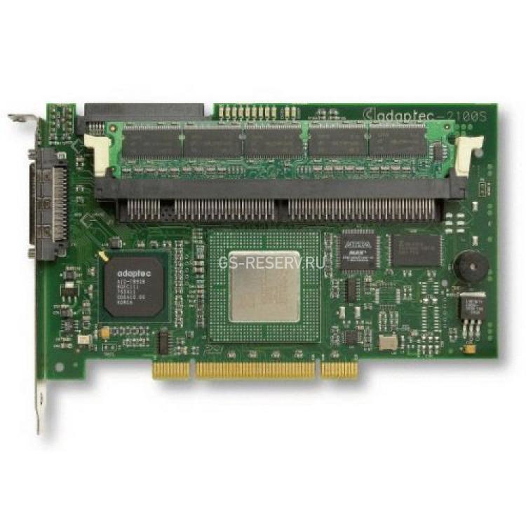 Контроллер RAID SCSI Adaptec i960RS 32Mb Int-1x68Pin Ext-1xVHDCI RAID50 UW160SCSI PCI(ASR-2100S/32M)