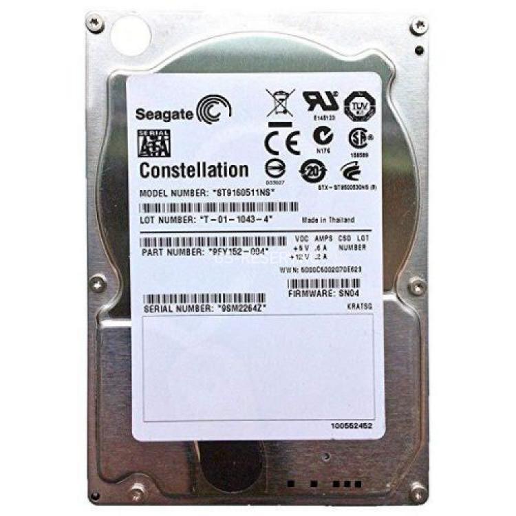Жесткий Диск Seagate Constellation 160Gb (U300/7200/32Mb) SATAII 2,5"(ST9160511NS)