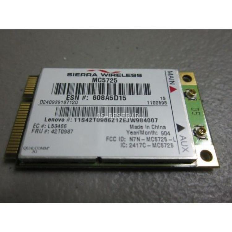 Модуль WWAN IBM (Sierra) High-Speed Downlink Packet Access (HSDPA) MINCD Cingular USB 3G miniPCI-E(L53466)