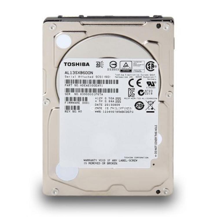 Жесткий Диск Toshiba 600Gb (U600/15000/64Mb) 6G SAS 2,5"(AL13SXB600N)