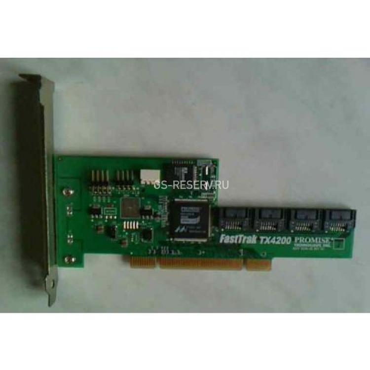 Контроллер RAID SATA Promise FastTrak PDC40519 4xSATA RAID1/0/10 SATA-150 PCI(TX4200)