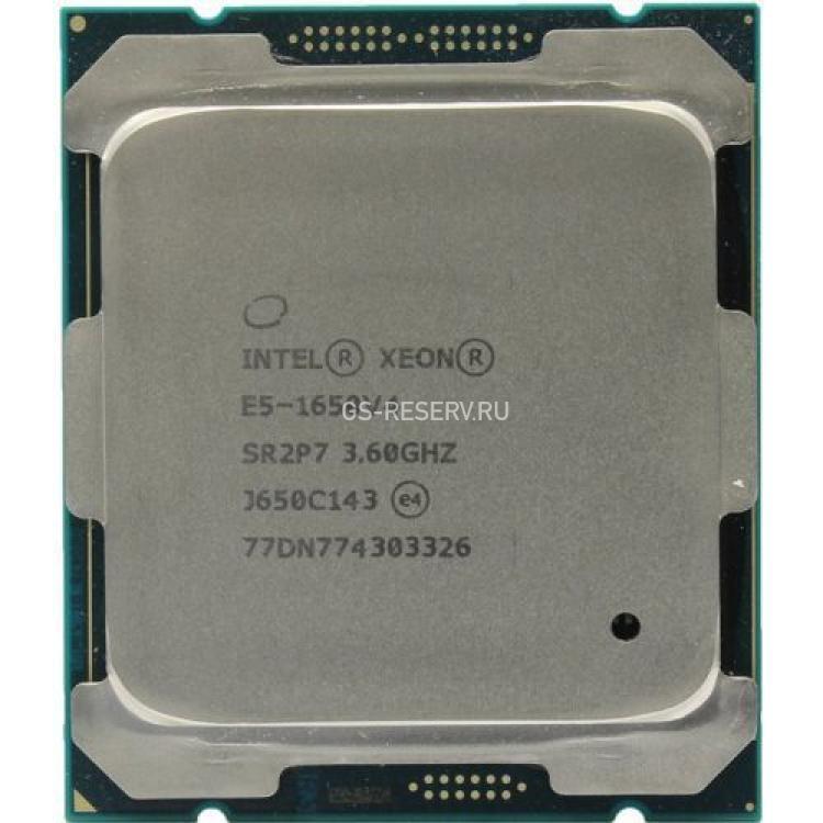 Процессор Intel Xeon E5 3600(4000)Mhz (5000/L3-15Mb) 6x Core 140Wt Socket LGA2011-3 Broadwell(E5-1650V4)