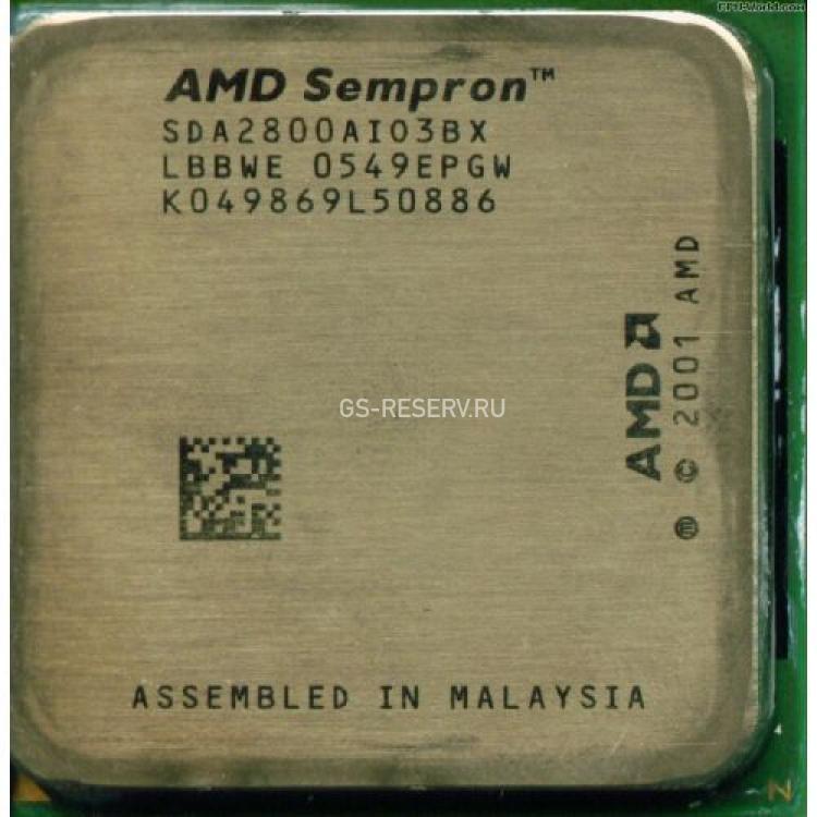 Процессор AMD Sempron-64 2800+ 1600Mhz (256/800/1,4v) Socket 754 Palermo(SDA2800AI03BX)