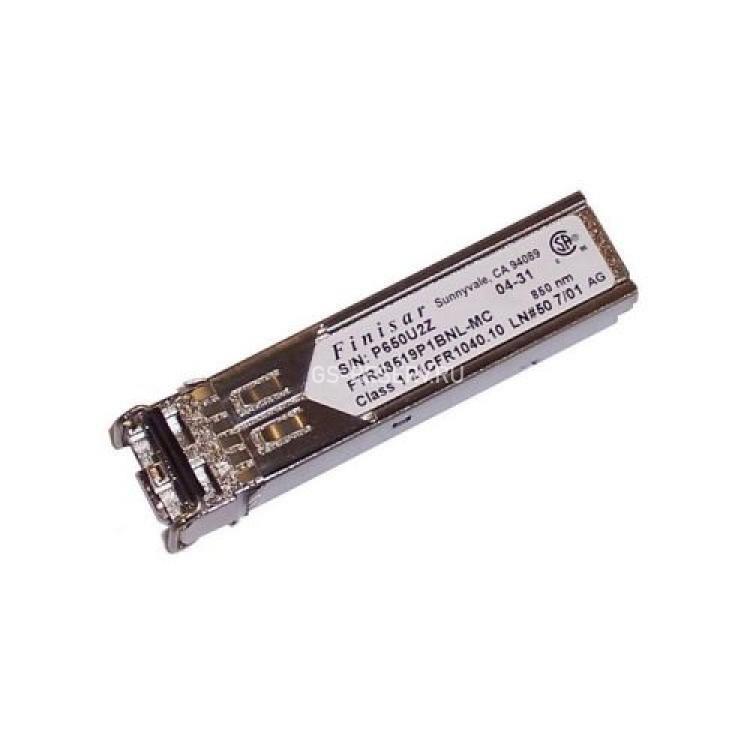 Transceiver SFP Finisar 2,125Gbps MMF Short Wave 850nm 550m Pluggable miniGBIC FC2x(FTRJ8519P1BNL-MC)
