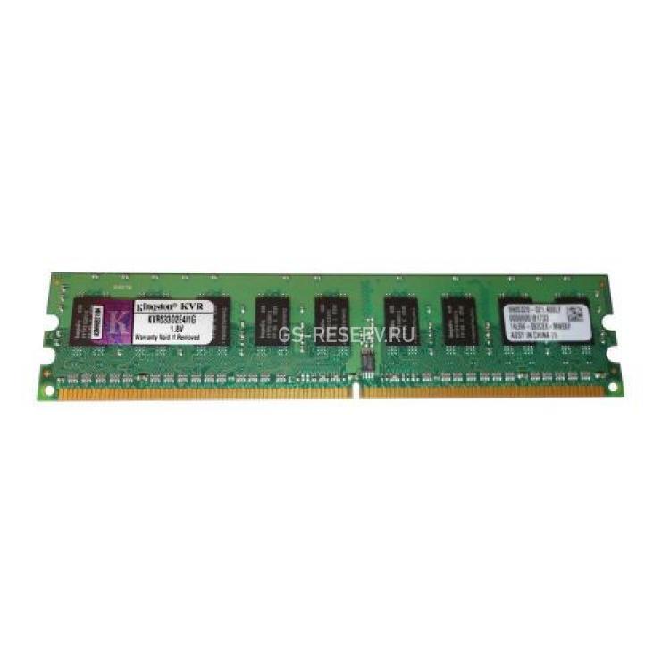 RAM DDRII-533 Kingston 1Gb ECC LP PC2-4200E(KVR533D2E4/1G)