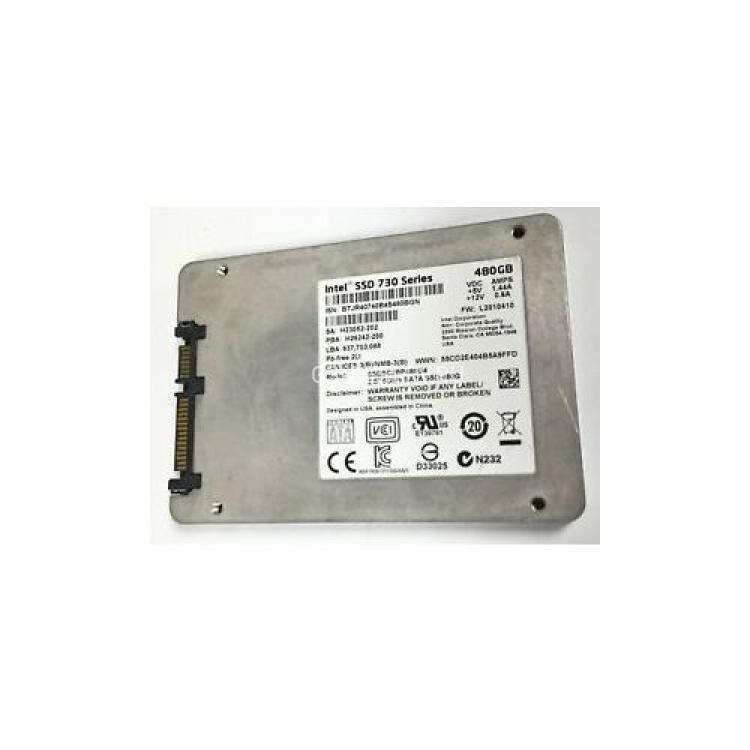 Твердотелый Накопитель SSD Intel SSD 730 Series 480Gb 550Мб/сек SATAIII 6G MLC AES 2,5" 7mm(936792)