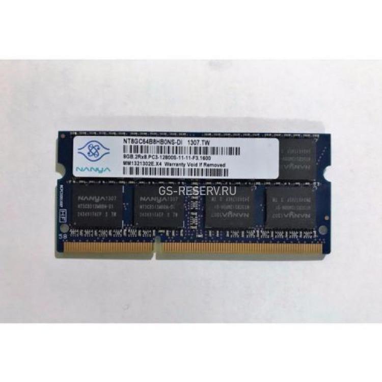 RAM SO-DIMM DDRIII-1600 Nanya 8Gb 2Rx8 PC3-12800S-11(NT8GC64B8HB0NS-DI)