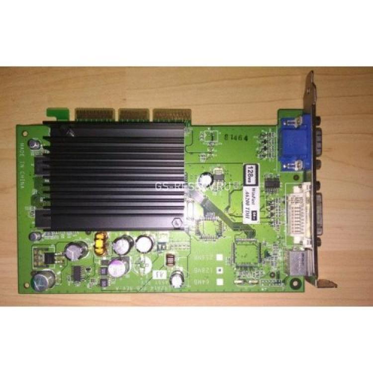 Видеокарта Leadtek WinFast GF6200 128Mb 64Bit DVI TV-Out AGP8x(A6200TDH)