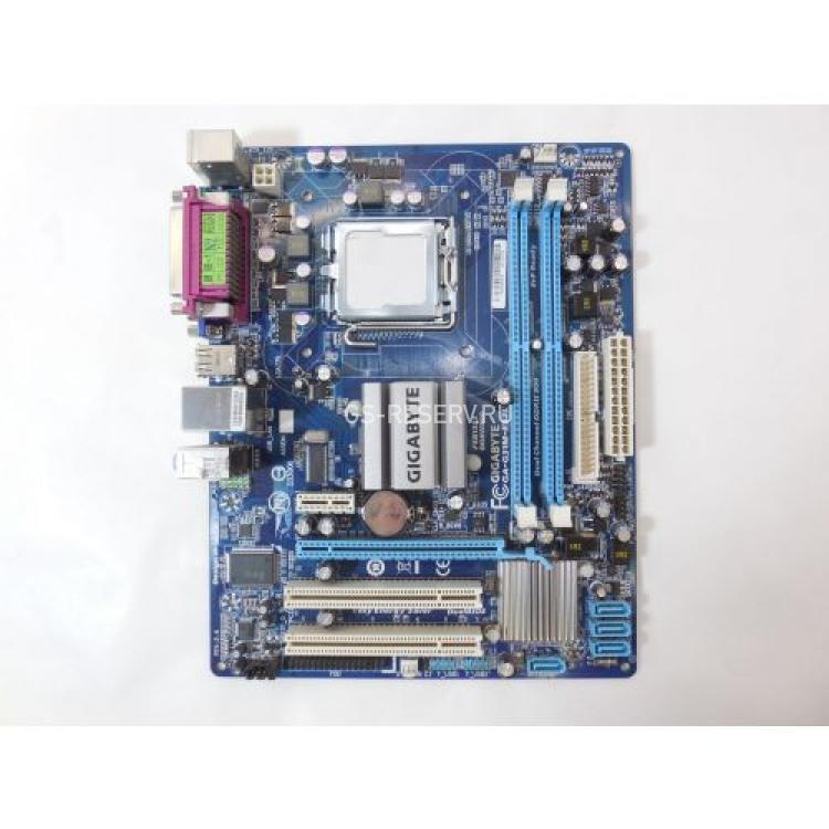 Материнская Плата Gigabyte iG31 S775 HT 2DualDDRII-1066 4SATAII U100 PCI-E16x PCI-E1x 2PCI SVGA LAN1000 AC97-8ch mATX(GA-G31M-ES2L)