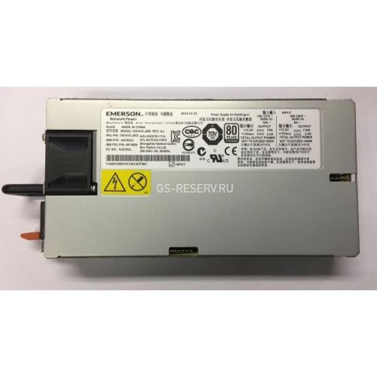 Резервный Блок Питания IBM 1400Wt (Emerson) Platinum For More Than 5000 Meters для серверов x3950X6 x3850X6 x3750M4(69Y5955)