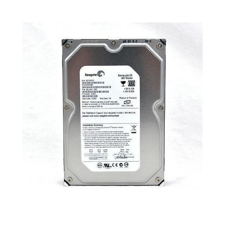 Жесткий Диск Seagate Barracuda ES 320Gb (U300/7200/16Mb) NCQ SATAII(9BL14G)