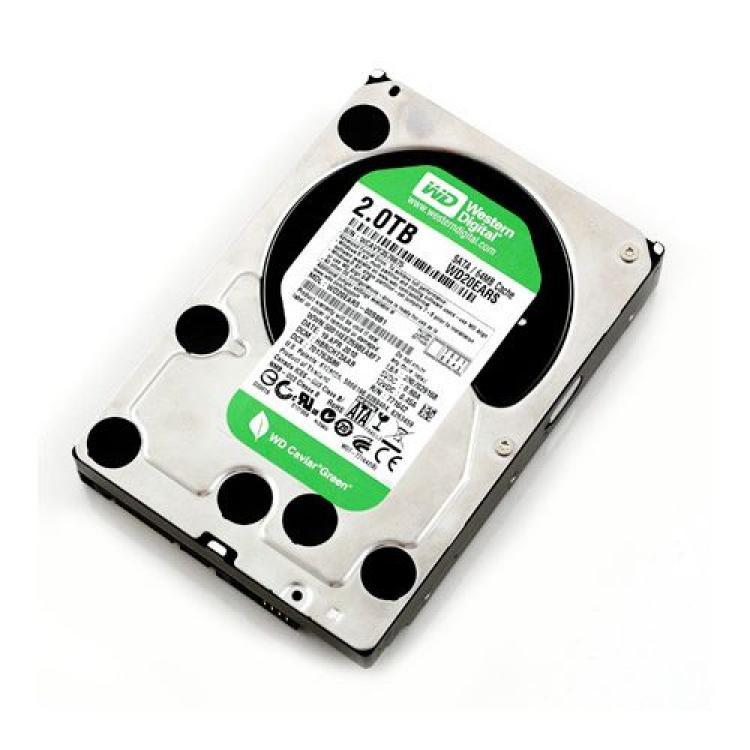 Жесткий Диск Western Digital Caviar Green 2Tb (U300/IntelliPower/64Mb) SATAII(WD20EARS-00S8B0)