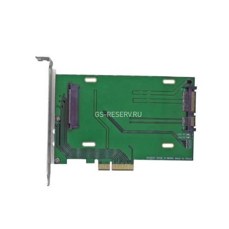 Переходник SAS Various 2,5" U.2 SFF-8639 To PCI-E4x For SSD 750 P3500 P3600 P3700 Series(N-8639A)