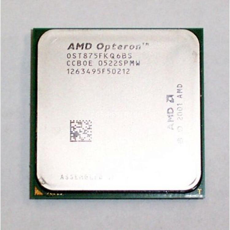 Процессор AMD Opteron MP 875 2200Mhz (2x1024/1000/1,35v) 2x Core Egypt Socket 940(OST875FKQ6BS)