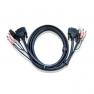 KVM Кабель ATEN USB(A Male)+DVI-D(Male)2хАудио(Male) To USB(B Male)+DVI-D(Male)+2хАудио(Male) 5m(2L-7D05UD)