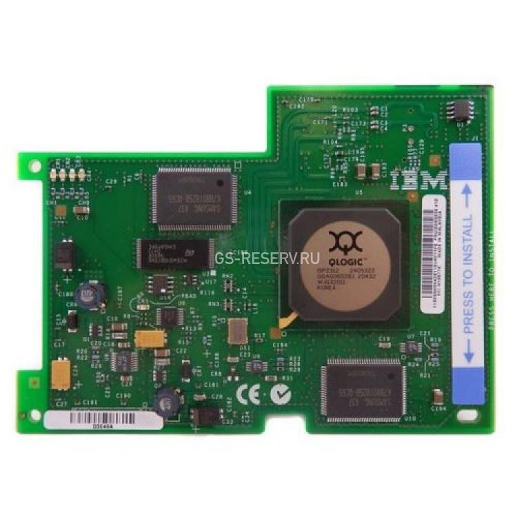 Сетевой Адаптер IBM (Qlogic) 2x2Гбит/сек Dual Port Fibre Channel HBA For HS20 JS20 JS21(73P6112)