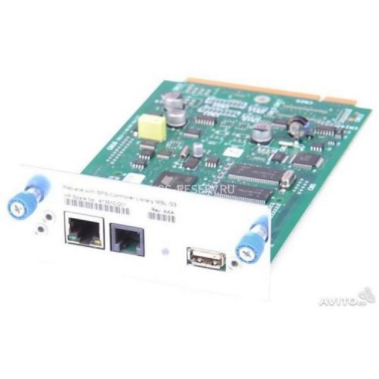 Модуль Контроллера IBM (HP) (Dell) Library Controller Board 1xLAN 1xRJ11 1xUSB For HP MSL2024 MSL4048 MSL8096 IBM 3573 TS3100 TS3200 Dell PowerVault TL2000 TL4000(23R9628)