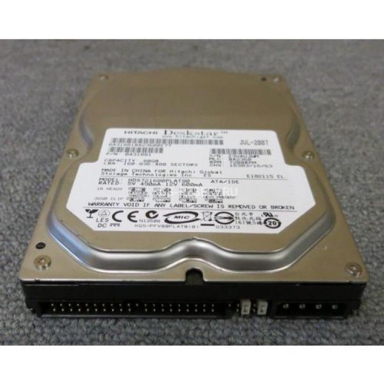 Жесткий Диск Hitachi Deskstar 7K160 82Gb (U133/7200/8Mb) IDE(0A32721)