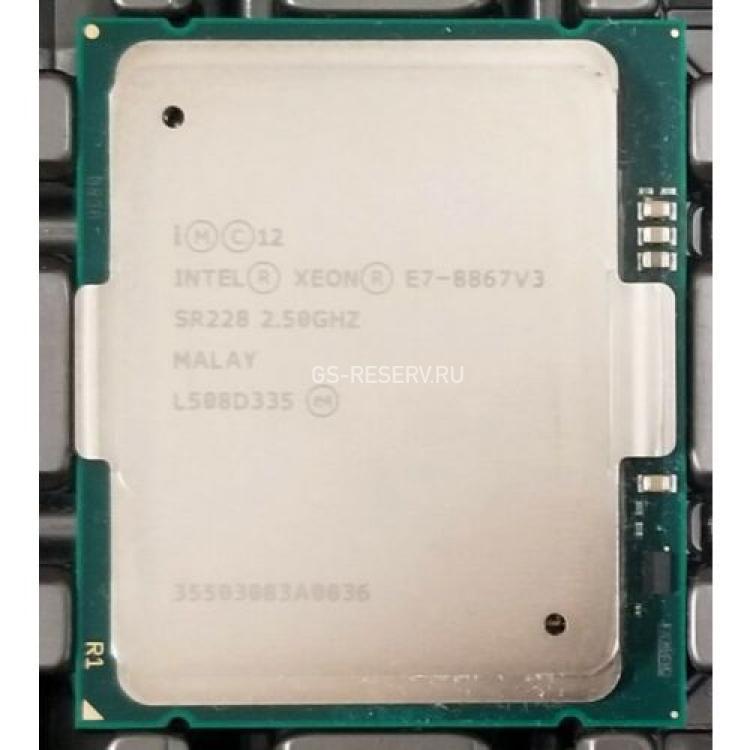 Процессор Intel Xeon MP E7 2500(3300)Mhz (9600/L3-45Mb) 165W 16x Core Socket LGA2011-1 Haswell-EX(E7-8867 V3)