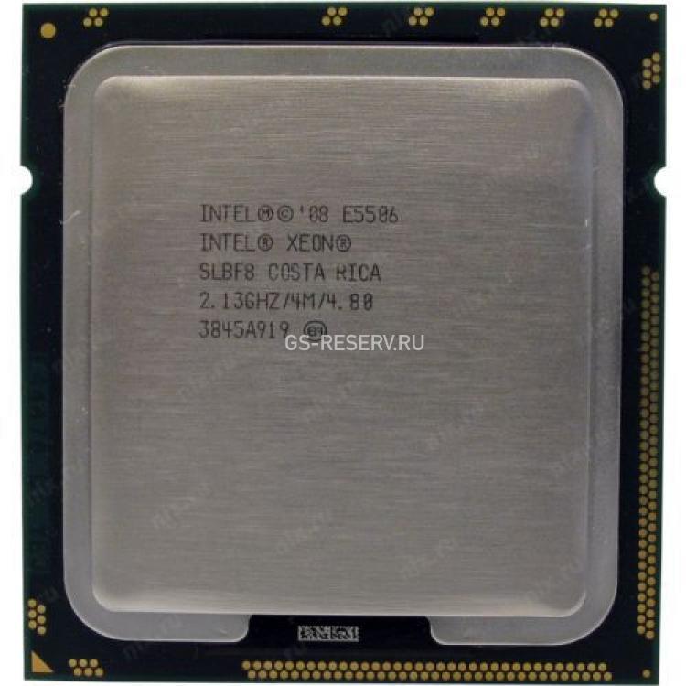 Процессор Intel Xeon 2133Mhz (4800/L3-4Mb) Quad Core Socket LGA1366 Nehalem-EP(SLBF8)