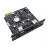 Плата Удаленного Управления APC UPS Network Management Card 2 10/100Мбит/сек Web/SNMPv3 RJ45 2USB SmartSlot With Monitoring And Temp. Sensor For Smart-UPS Symmetra(AP9631)