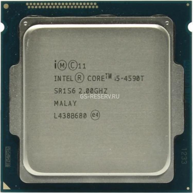 Процессор Intel Core i5 2000(3000)Mhz (5000/L3-6Mb) 2x Core 35Wt Socket LGA1150 Haswell(i5-4590T)