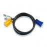 KVM Кабель ATEN Монитор+Аудио SPHD15 To DB15+2xAudio Female-Male 3m(2L-5203A)