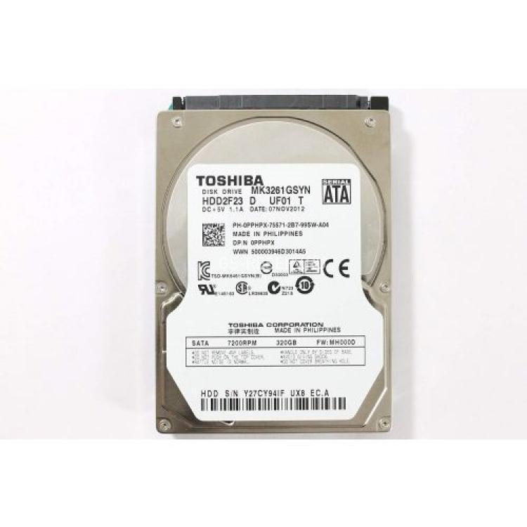 Жесткий Диск Toshiba 320Gb (U300/7200/16Mb) SATAII 2,5"(MK3261GSYN)
