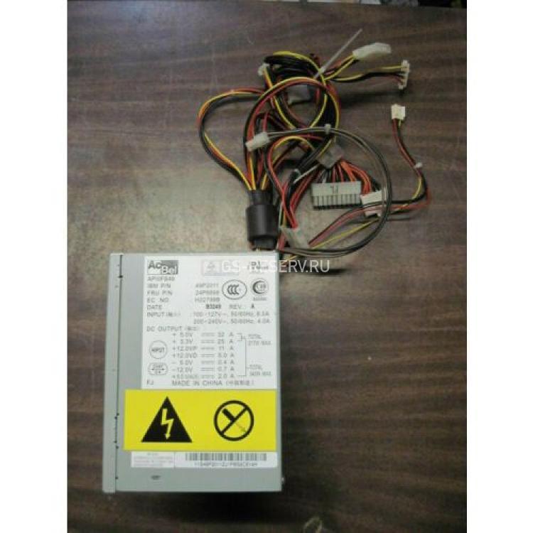 Блок Питания IBM 340Wt (Hipro) ATX 1U Для серверов xSeries x200 x205 x206 x220 Intellistation M Pro 6849(49P2039)
