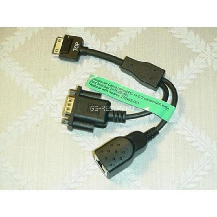 Кабель HP Crossover Cable Direct PC-iLO Connection DB9 RJ45 For Blades(244570-001)