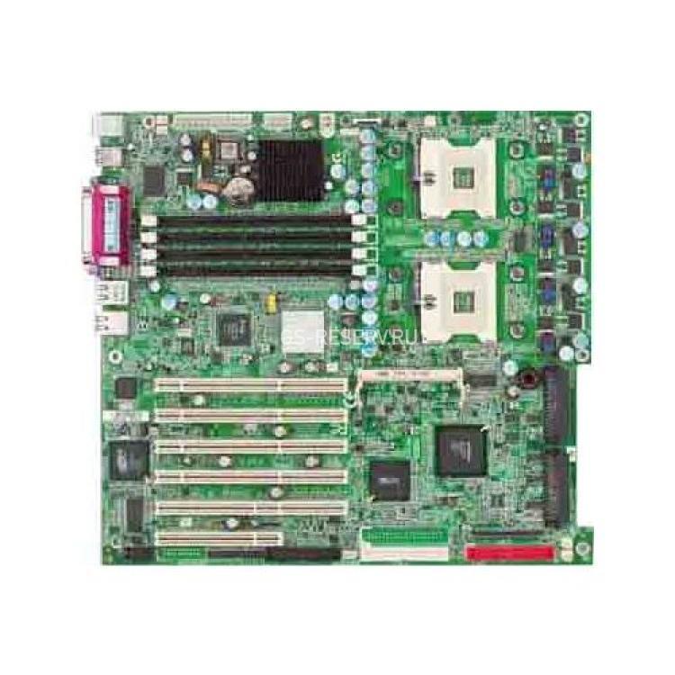 Материнская Плата Gigabyte ServerworksGC-SL Dual Socket 604 4DDR 2UW320SCSI U100 5PCI-X PCI SVGA 2xLAN E-ATX For GS-SR222E(GA-8EGXDRE)