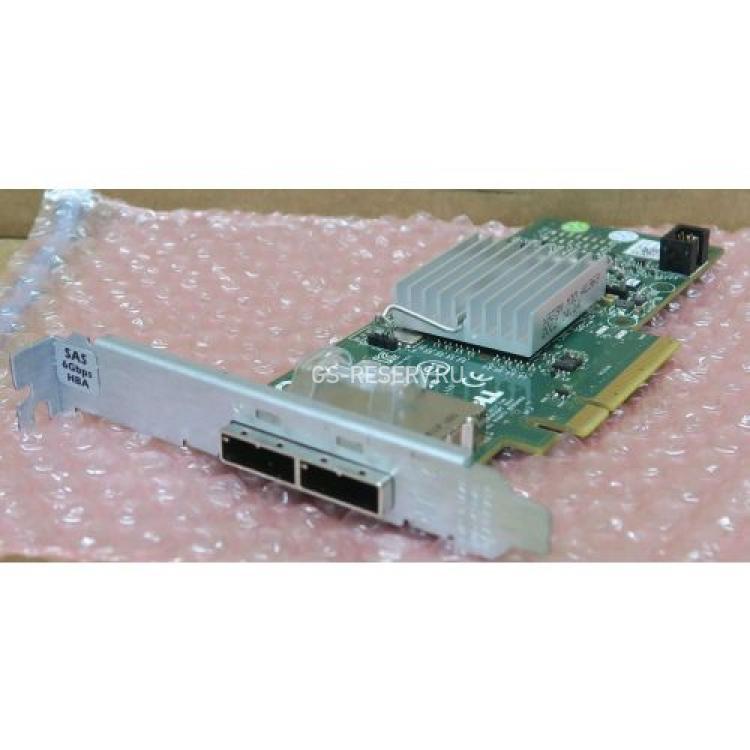 Контроллер SAS Dell (LSI Logic) Ext-2xSFF8088 8xSAS/SATA RAID10 U600 PCI-E8x 2.0 For R210 R310 R410 R420 R510 R520 T110 T310 T410 T610 T710(403-10704)