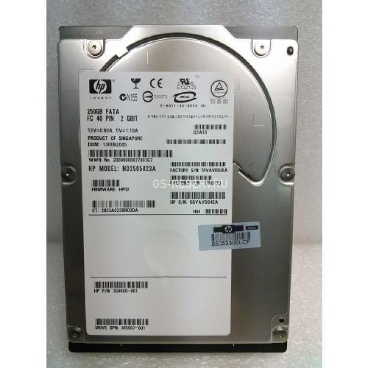 Жесткий Диск HP (Hitachi) Ultrastar 10K300 HUS103030FLF210 250Gb (U2048/10000/8Mb) FATA 40pin Fibre Channel 3,5" For StorageWorks EVA 4100 4000 6100 6000 8100 8000 M5314(17R6170)