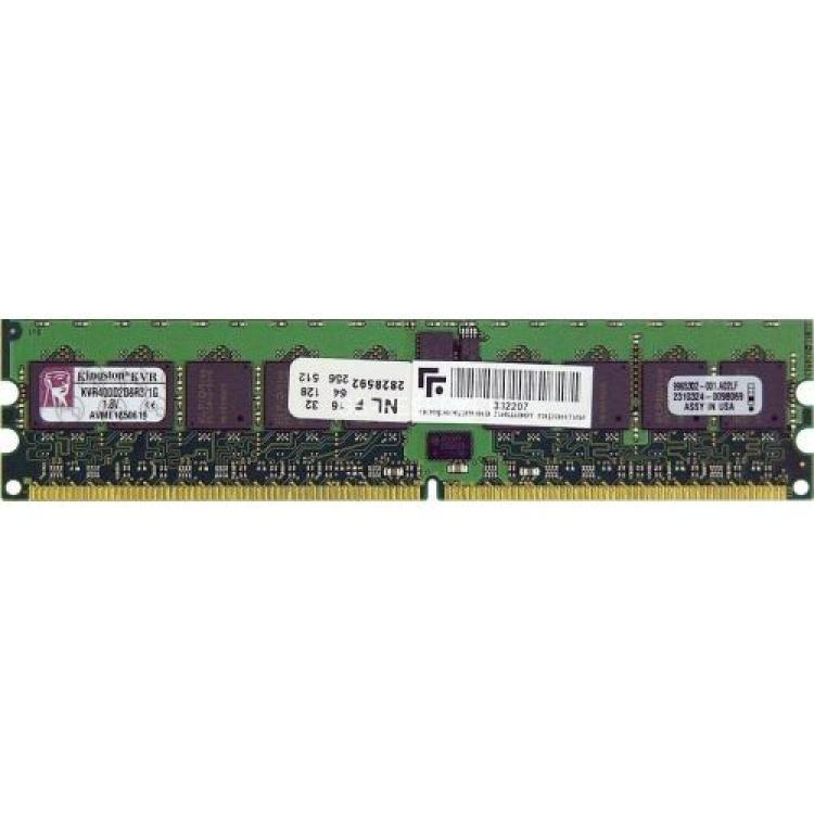 RAM DDRII-400 Kingston 1Gb REG ECC LP PC2-3200(KVR400D2D8R3/1G)