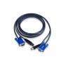 KVM Кабель ATEN Монитор+Клавиатура/Мышь DB15+USB Male-Female 3m(2L-5003U)