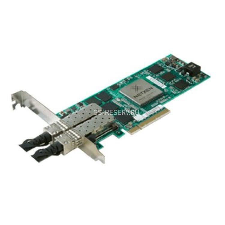 Сетевой Адаптер Qlogic 10Gb 2-port Server Adapter 2xSFP+ 2x10Гбит/сек Fibre Channel(NE3210406-02)