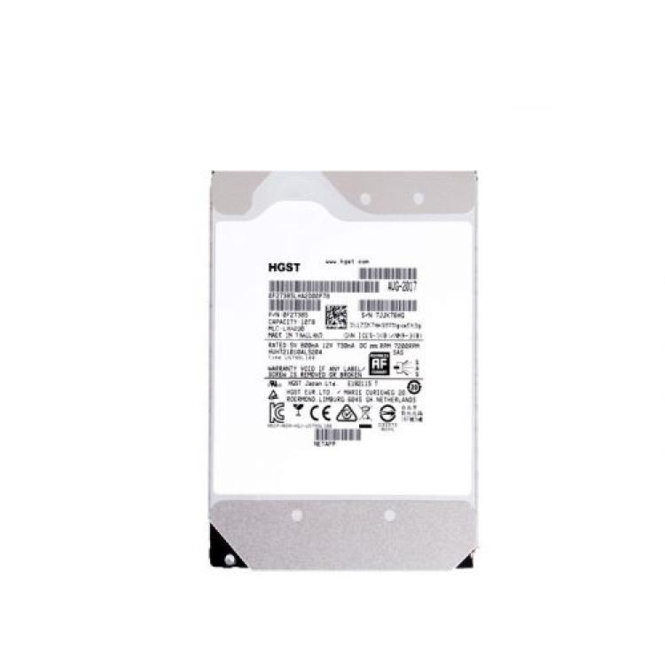 Жесткий Диск HGST Ultrastar He10 10Tb (U1200/7200/256Mb) Helium AF Secure Erase 512e 12G SAS 3,5"(HUH721010AL5204)