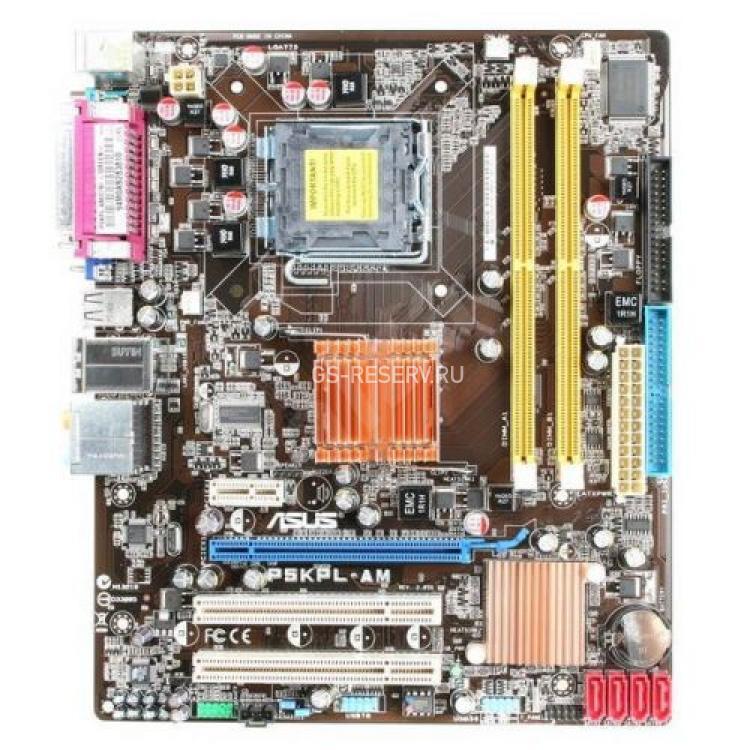 Материнская Плата ASUS iG31 S775 HT 2DualDDRII-1066 4SATAII U100 PCI-E16x PCI-E1x 2PCI SVGA LAN AC97-8ch mATX(P5KPL-AM/C/SI)