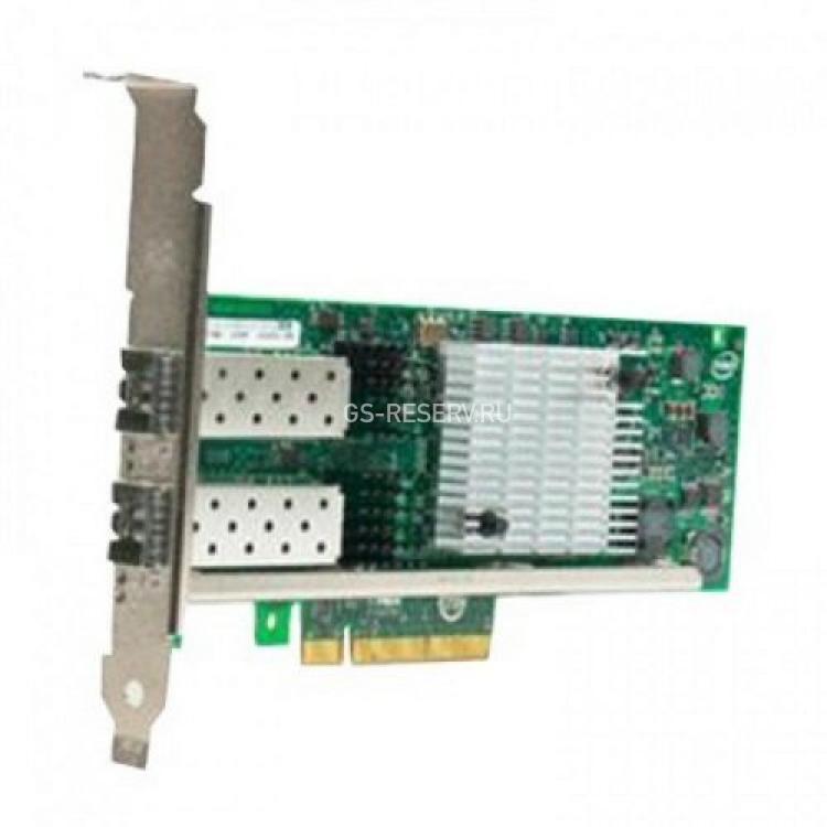 Сетевой Адаптер Dell (Intel) 10 Gigabit AF DA Dual Port Server Adapter i82598EB 2x10Гбит/сек Dual Port 2xSFP+ PCI-E8x 2.0(E10G42AFDA)