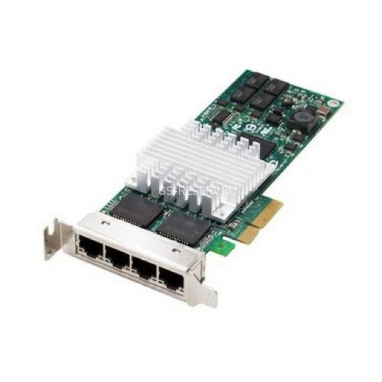 Сетевая Карта Sun (Intel) Gigabit HT Quad Port Server Adapter i82580 4x1Гбит/сек 4xRJ45 LP PCI-E4x(X4446A)