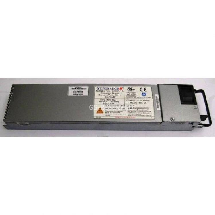 Резервный Блок Питания SuperMicro (Ablecom) 700Wt ATX 1U For 1020P-T 1020P-TB 1020P-TR 1020P-TRB 6014P-32R 1020P-8R1020P-8RB 1020P-8 1020P-8B 6015P-T 6015P-TB 6015P-TR 6015P-TRB 6015P-8 6015P-8B 6015P-8R 6015P-8RB 6014P-32(PWS-0065)