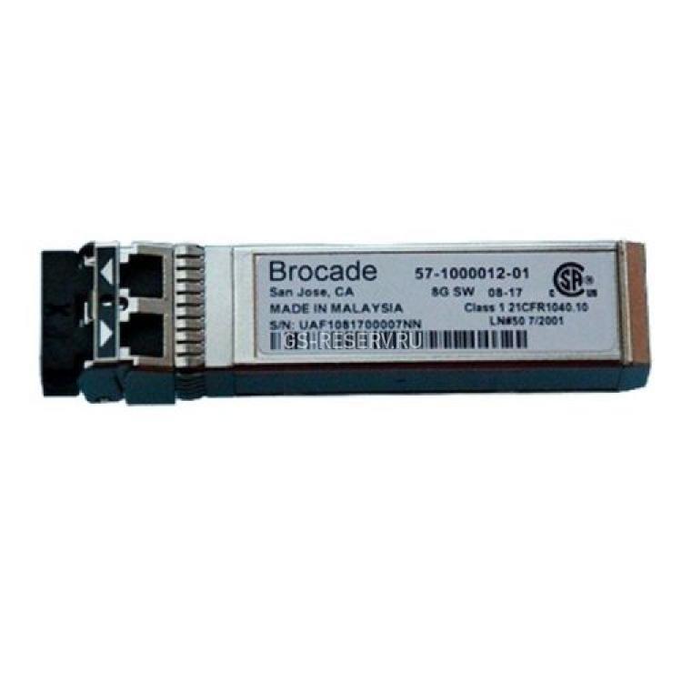 Transceiver SFP+ Fujitsu-Siemens (Brocade) 8Gbps SWL MMF Short Wave 50/100m Pluggable miniGBIC FC8x For FC300E FC5100 FC5300(57-1000012-01)