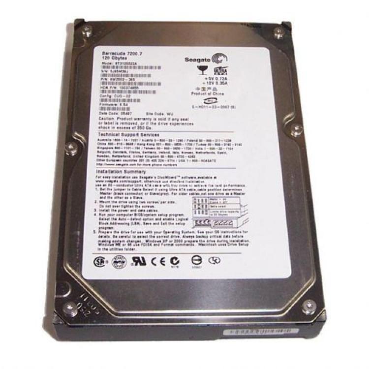Жесткий Диск Seagate Barracuda 7200.7 120Gb (U100/7200/2Mb) IDE(9W2002)