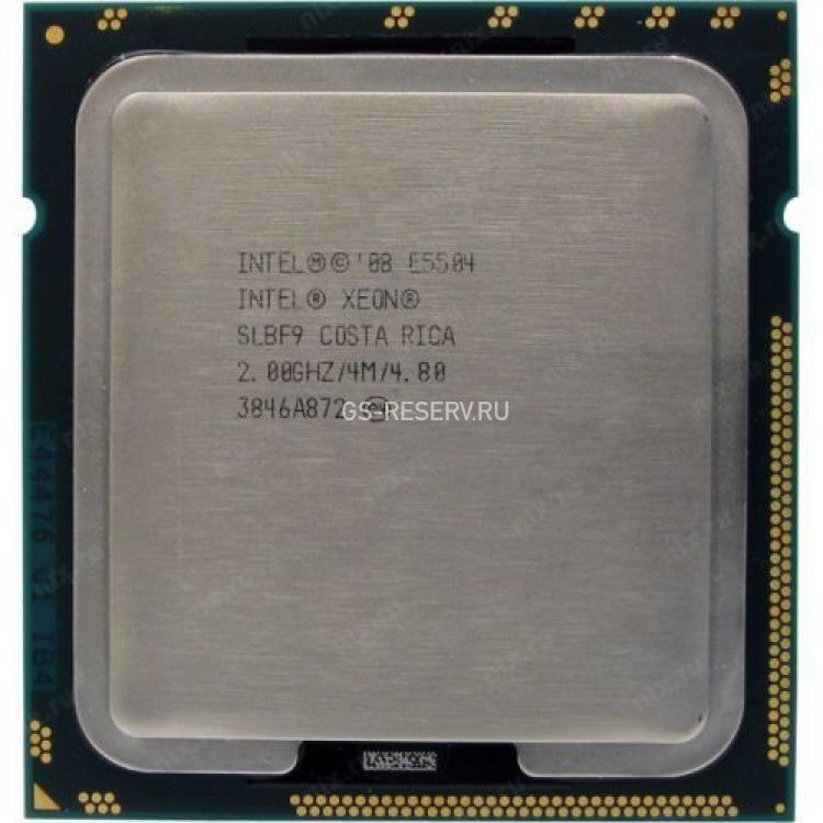 Процессор Intel Xeon 2000Mhz (4800/L3-4Mb) Quad Core Socket LGA1366 Nehalem-EP(E5504)
